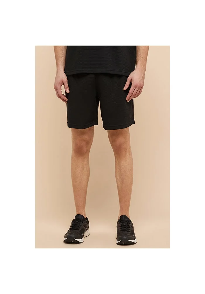 أر أند بي Solid Shorts with Drawstring Waist
