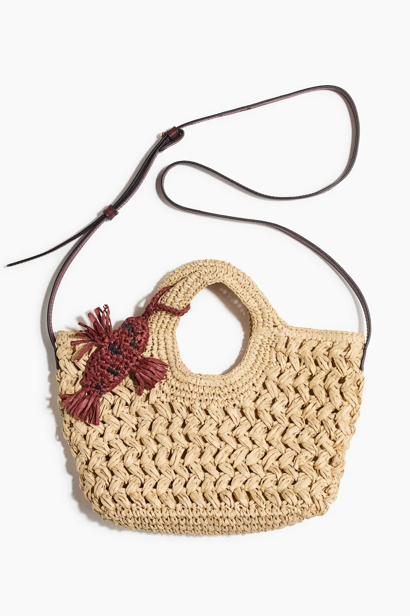H&M Straw crossbody bag