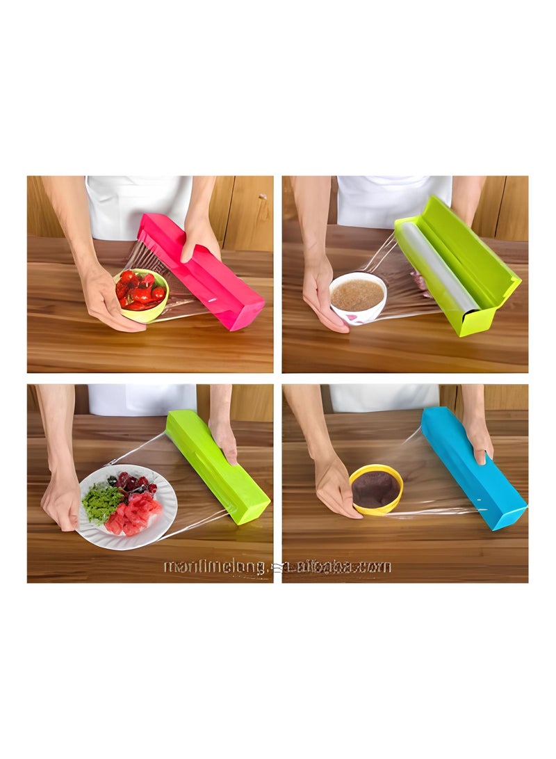 Cutter for Clinging Food Wrap Blue37 x 8 x 5 centimeter - Image 3