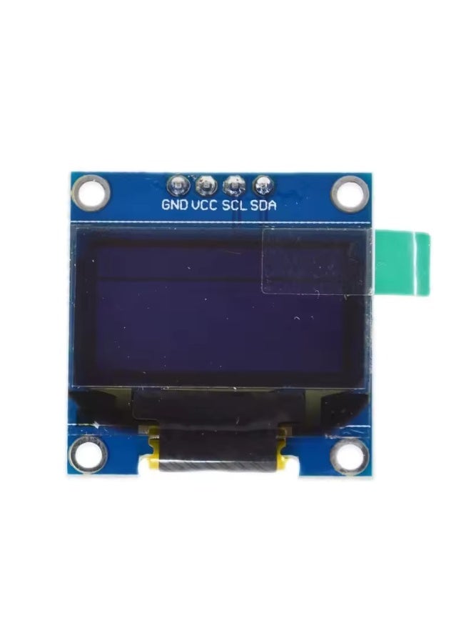 0.96 Inch Blue OLED Display 128x64 – I2C Graphic Screen for Arduino, Raspberry Pi & DIY Electronics - Image 1