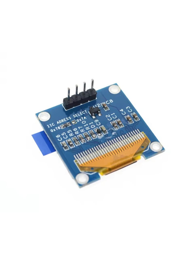 0.96 Inch Blue OLED Display 128x64 – I2C Graphic Screen for Arduino, Raspberry Pi & DIY Electronics - Image 4