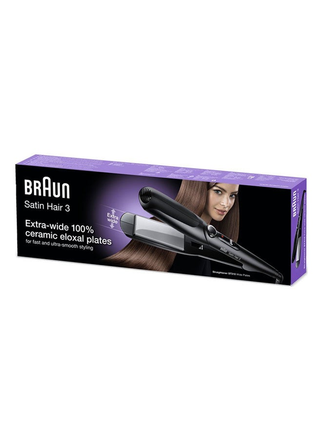 BRAUN Satin Hair 3 Straightener ST310 Black - Image 4