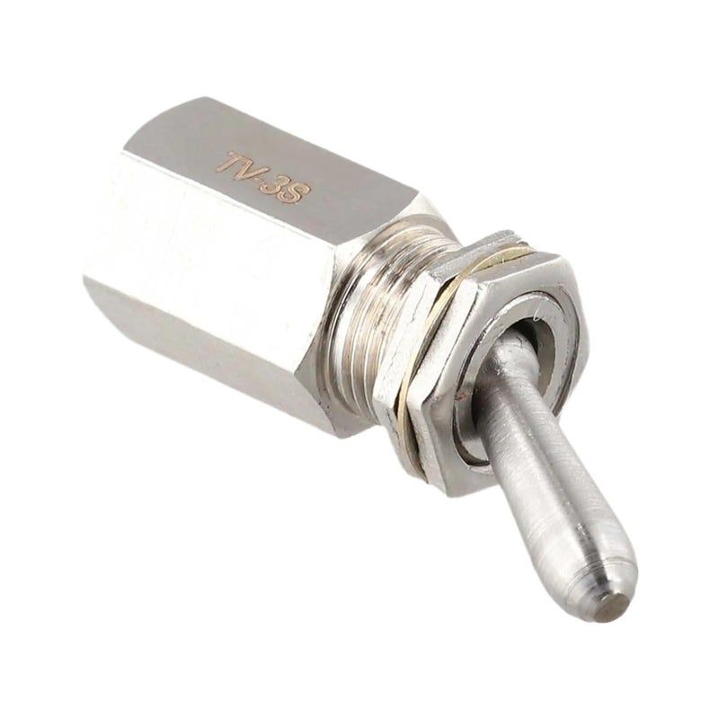 TV3S 2 موضع 3 اتجاه يدوي رافعة ميكانيكية هوائية صمام للتحكم في الهواء المضغوط - Image 3