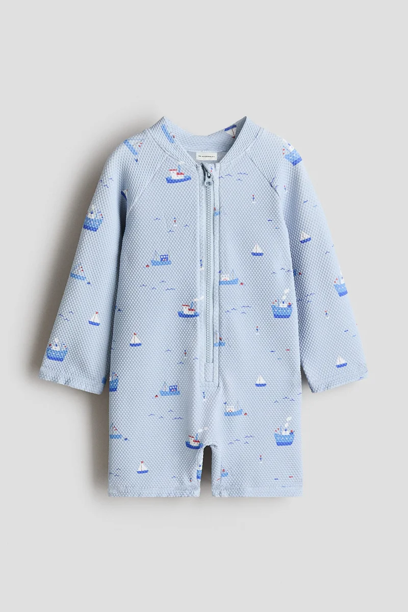 اتش اند ام ملابس سباحة من خامة بعامل حماية 50 من الشمس