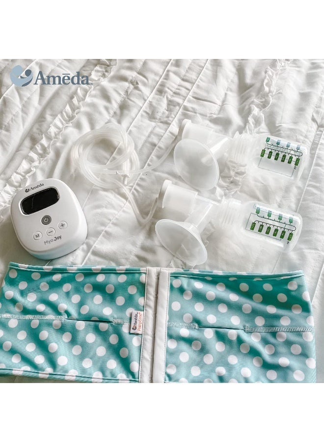 Ameda MYA Breast Pump Replacement Flanges 28mm, Comfort Fit Angled Flange, 2 Count (1 Pair) - Image 5