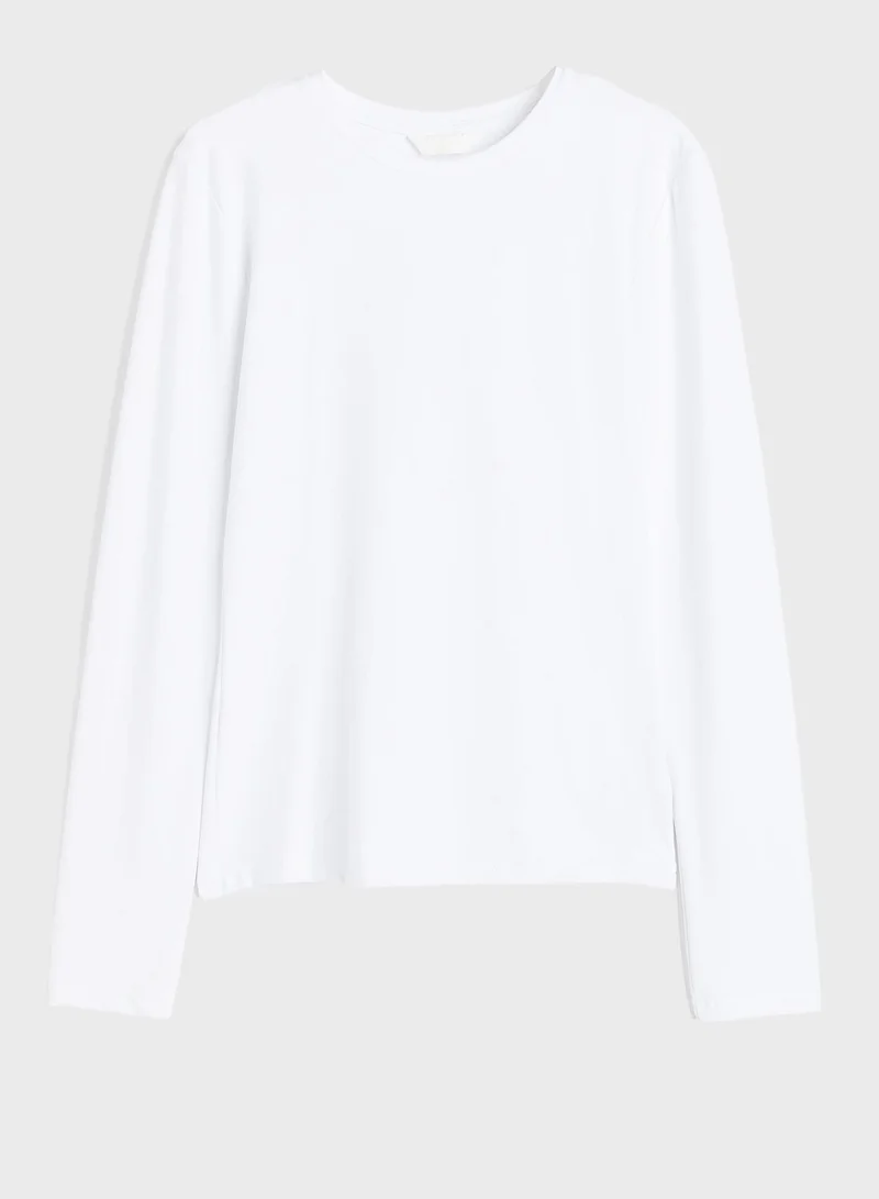 H&M Crew Neck Knitted Top