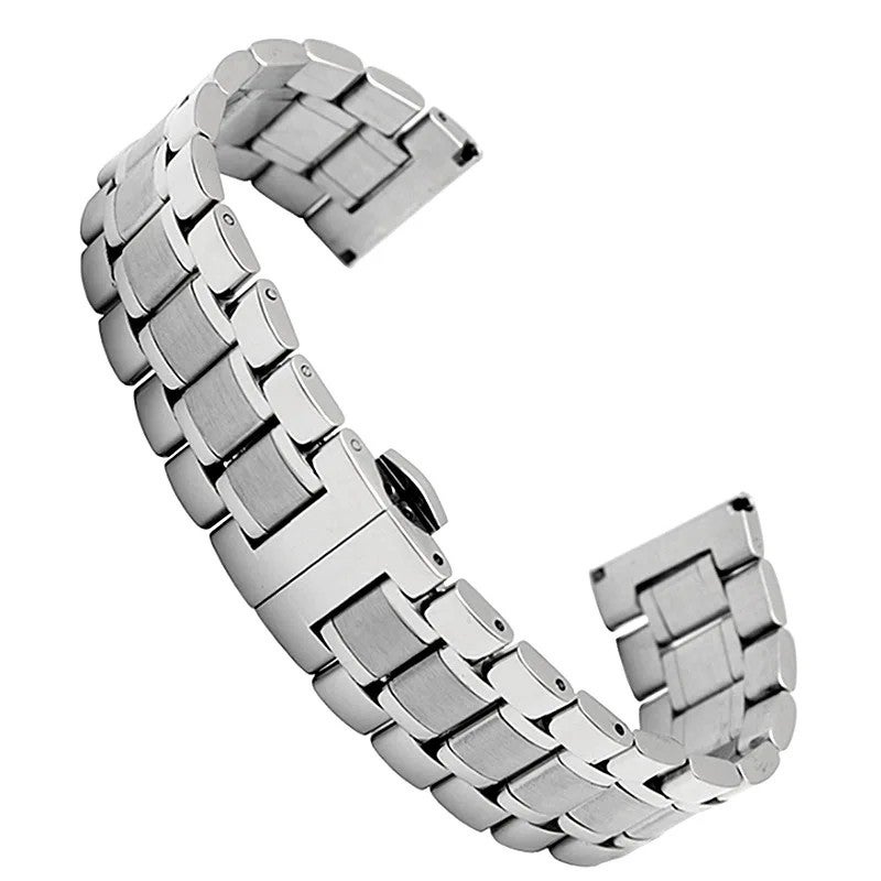 Bluejw Stainless Steel Watch Band Replacement – 3-Link Metal Watch Strap in Multiple Sizes (12mm, 14mm, 20mm) for Easy Watch Strap Replacement - Image 5