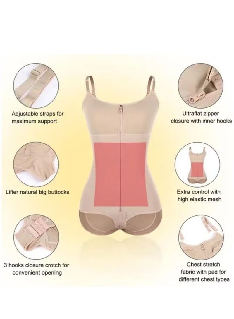Postoperative and Childbirth Compression Corset with Control Straps - Image 3