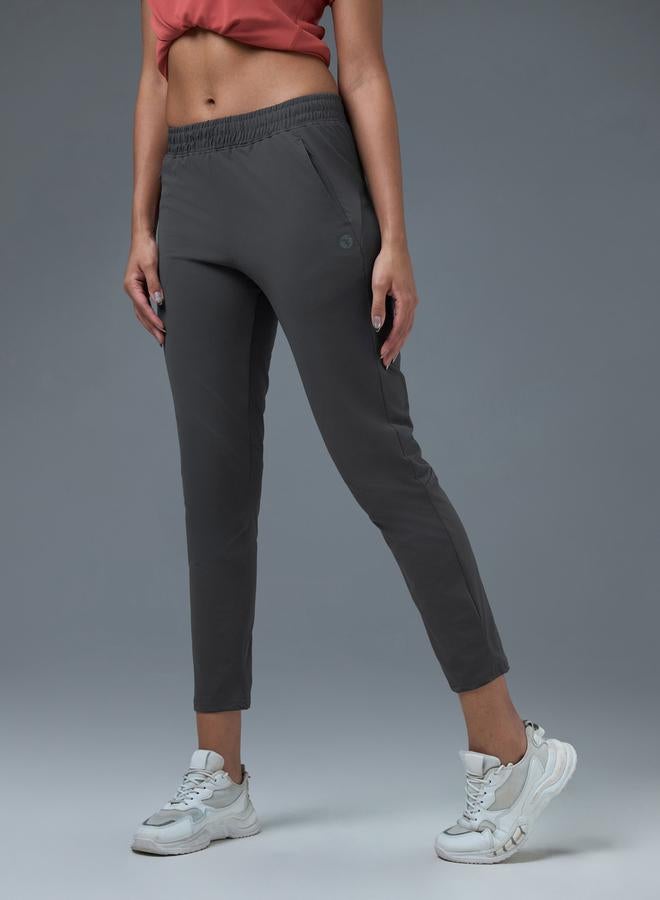 Technosport Solid Straight Fit Trackpants - Image 2