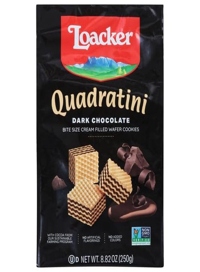 Loacker Wafer Qudrtni Drk Choc 25 8.82Oz - Image 1