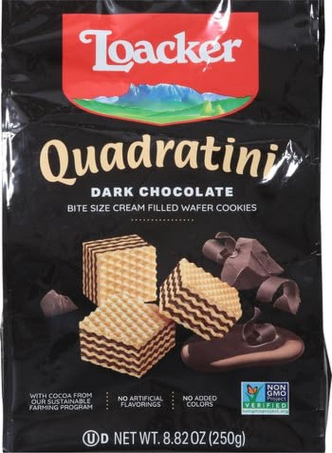 Loacker Wafer Qudrtni Drk Choc 25 8.82Oz - Image 3