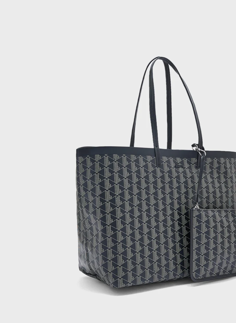 LACOSTE Essentials Top Handle Zip Over Tote