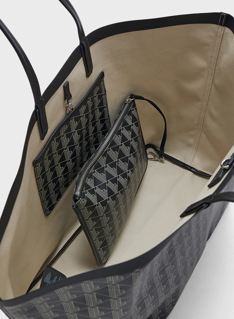 LACOSTE Essentials Top Handle Zip Over Tote