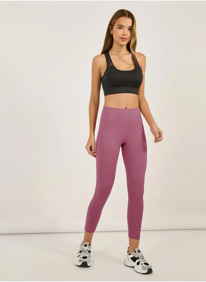 Styli Broad Waistband 7/8 Leggings