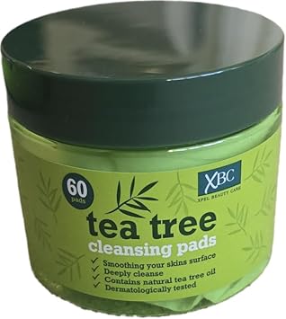 Pack 4 In Une Tea Tree Facial Scrub 250ml Facial Wipes 25wipes Foaming Face Wash 200ml Cleansing Pads 60pads - Image 5