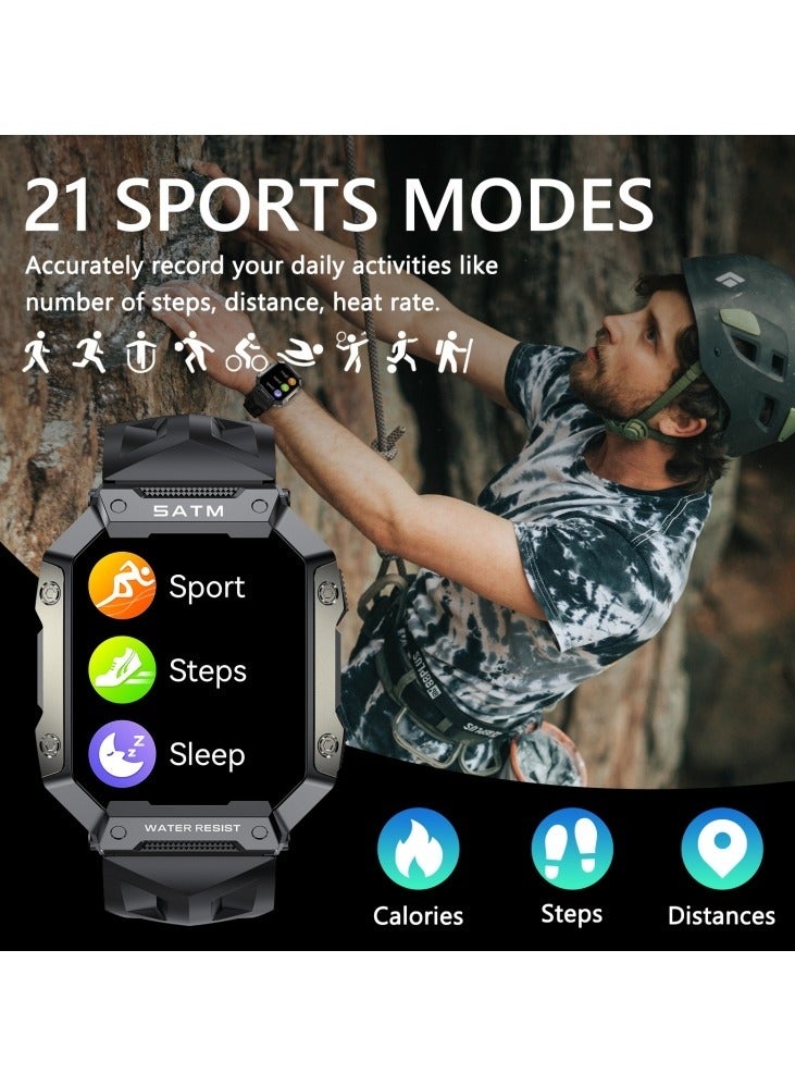 AROAQ PG333 1.91 inch Waterproof Smart Sports Watch Support Heart Rate Monitoring / Blood Pressure Monitoring(Orange) - Image 5