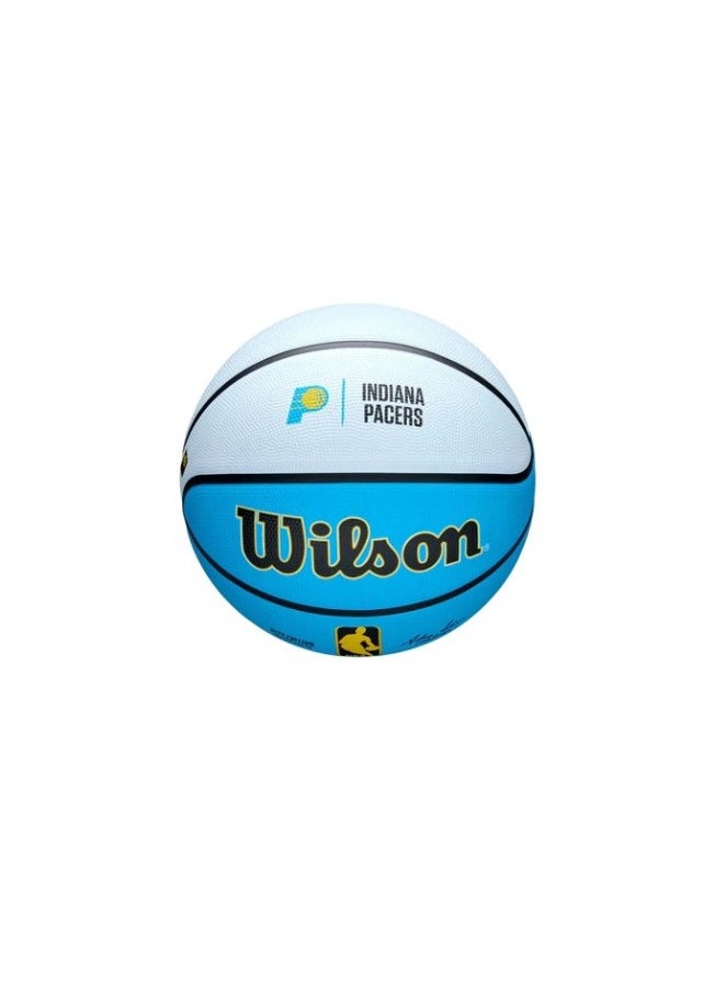 Wilson - NBA Team City Edition Icon Indiana Pacers Basketball  Size: 7 - Image 1