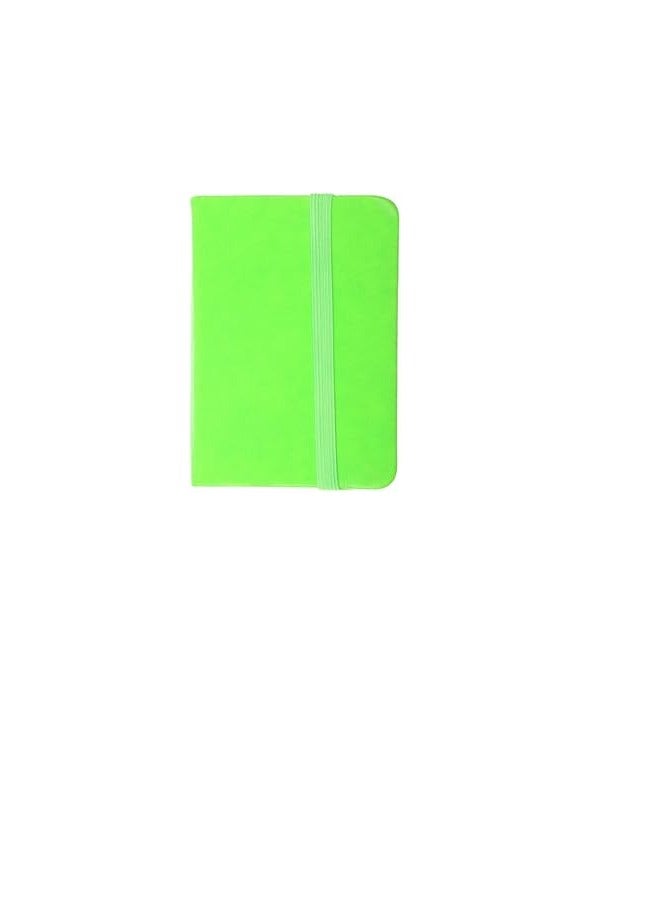 Diary notebook with lined paper - 80 sheets - phosphorescent color - Image 1