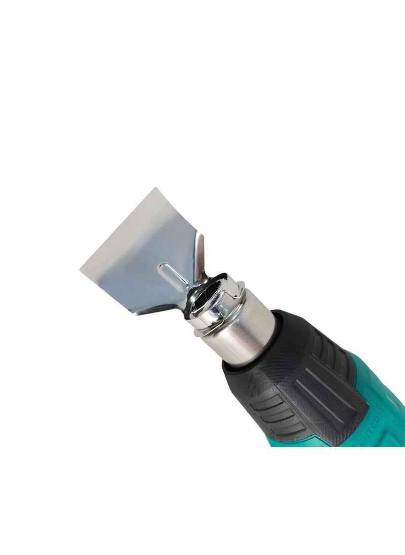 TOTAL T0TAL Premium Quality Heavy Duty Heat Gun 2000W Hot Air Gun , 4 Nozzles/1 Scraper 240V-50/60hz-TB2006  - Image 5