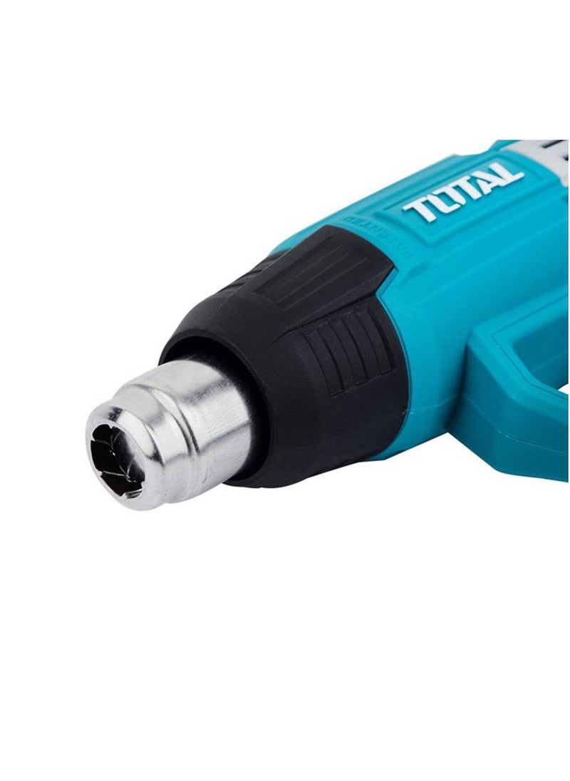 TOTAL T0TAL Premium Quality Heavy Duty Heat Gun 2000W Hot Air Gun , 4 Nozzles/1 Scraper 240V-50/60hz-TB2006  - Image 4