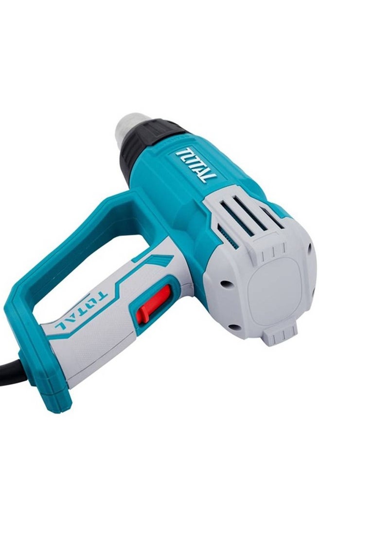 TOTAL T0TAL Premium Quality Heavy Duty Heat Gun 2000W Hot Air Gun , 4 Nozzles/1 Scraper 240V-50/60hz-TB2006  - Image 2