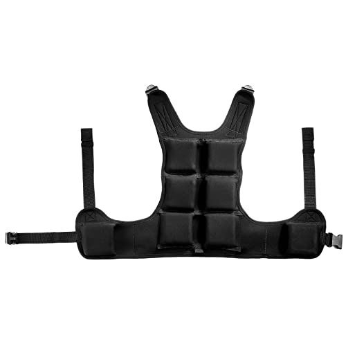 IST VSA0240 Free Diving/Apnea Weight Vest, Holds Up to 35lbs (Black, X-Large) - Image 2