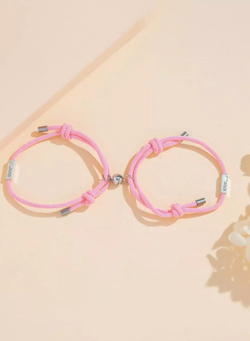2pcs Knot Couple Bracelet  - Image 1