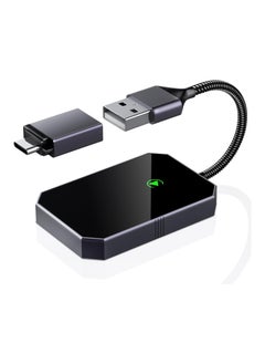 Wireless Carplay Adapter, Wireless Adapter for Factory Wired Carplay, Plug and Play Conversion to Wireless, 2024 Upgraded Carplay Dongle for iPhone iOS 10+ and Wired CarPlay Systems