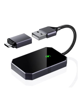 Wireless Carplay Adapter, Wireless Adapter for Factory Wired Carplay, Plug and Play Conversion to Wireless, 2024 Upgraded Carplay Dongle for iPhone iOS 10+ and Wired CarPlay Systems - pzsku/ZF59CCD9F80A029B87227Z/45/1745293934/564f799b-a974-4722-87c5-5decab3a3610