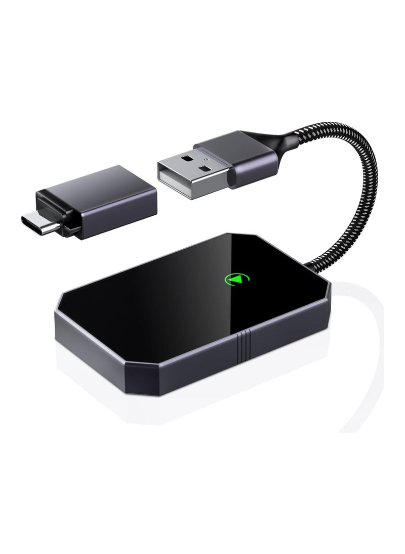 General - Wireless Carplay Adapter, Wireless Adapter for Factory Wired Carplay, Plug and Play Conversion to Wireless, 2024 Upgraded Carplay Dongle for iPhone iOS 10+ and Wired CarPlay Systems - Image 1