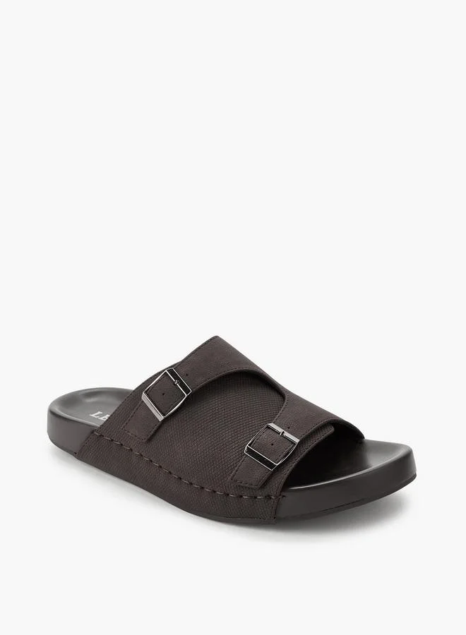 LBL by Shoexpress Men Buckle Detail Comfort Sandals