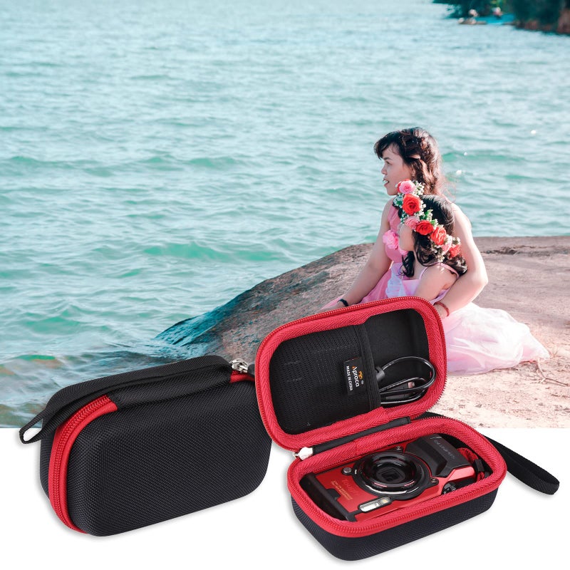 Aproca Portable Hard Storage Case, for OM SYSTEM Tough TG-7 / OLYMPUS Tough TG-6 Digital Camera and Accessories - Image 5