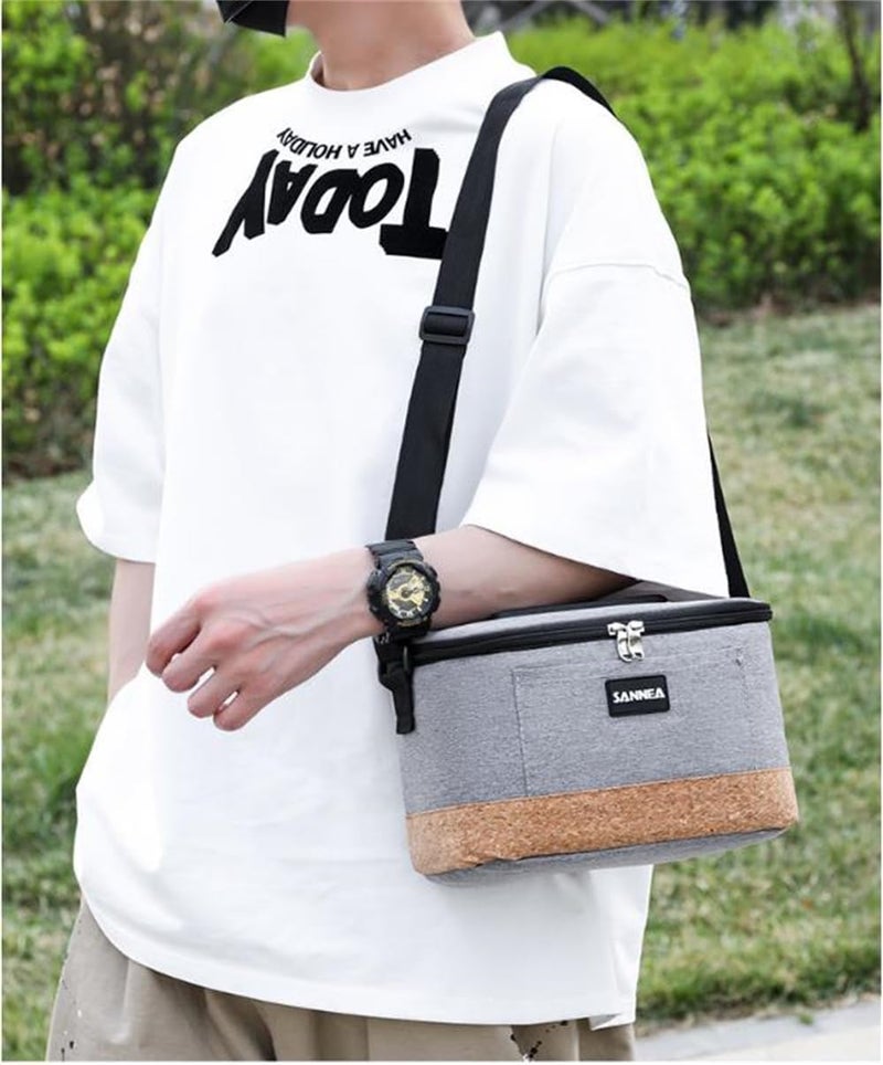 Waterproof Insulated Bag, Cooler Bag with Leakproof Design and Shoulder Strap, Ideal for Picnics, Beach Trips, Work, and Camping - Image 3