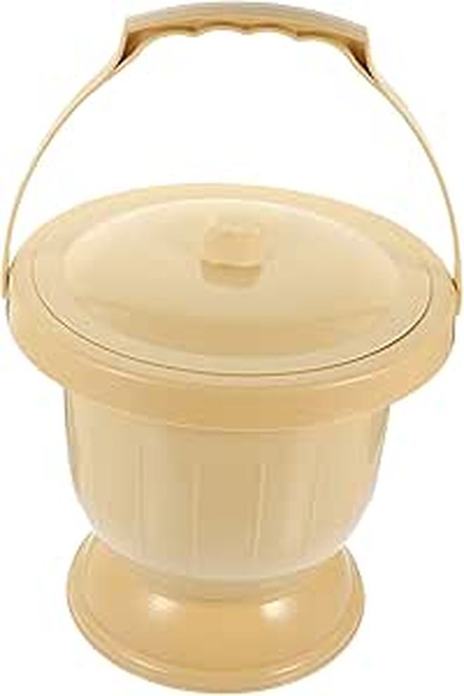 Portable Bedpan for Elderly Travel and Night Use Easy to Clean Household Urinal - Image 1