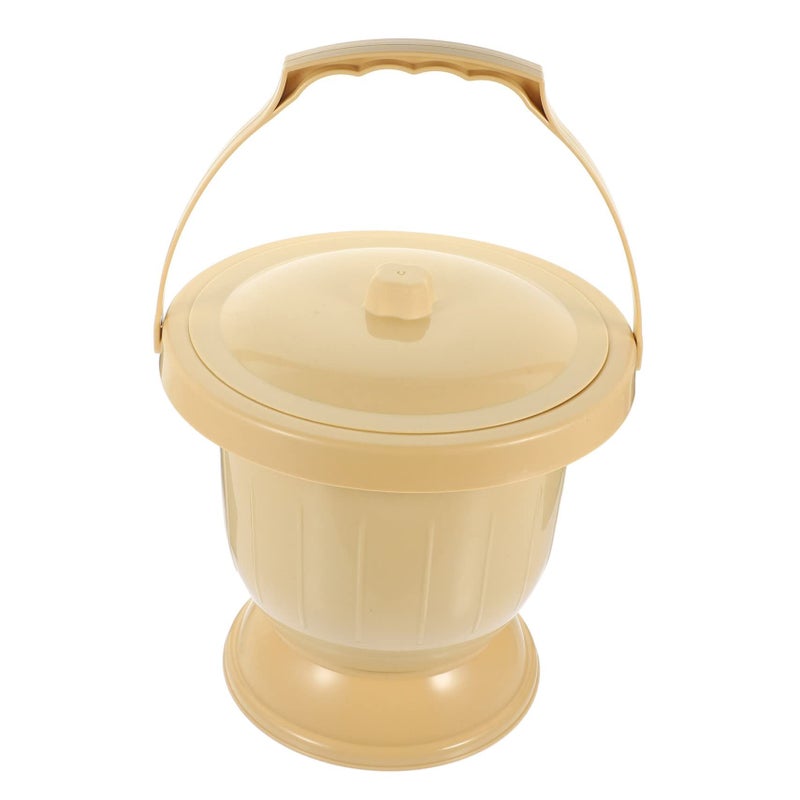 Portable Bedpan for Elderly Travel and Night Use Easy to Clean Household Urinal - Image 2