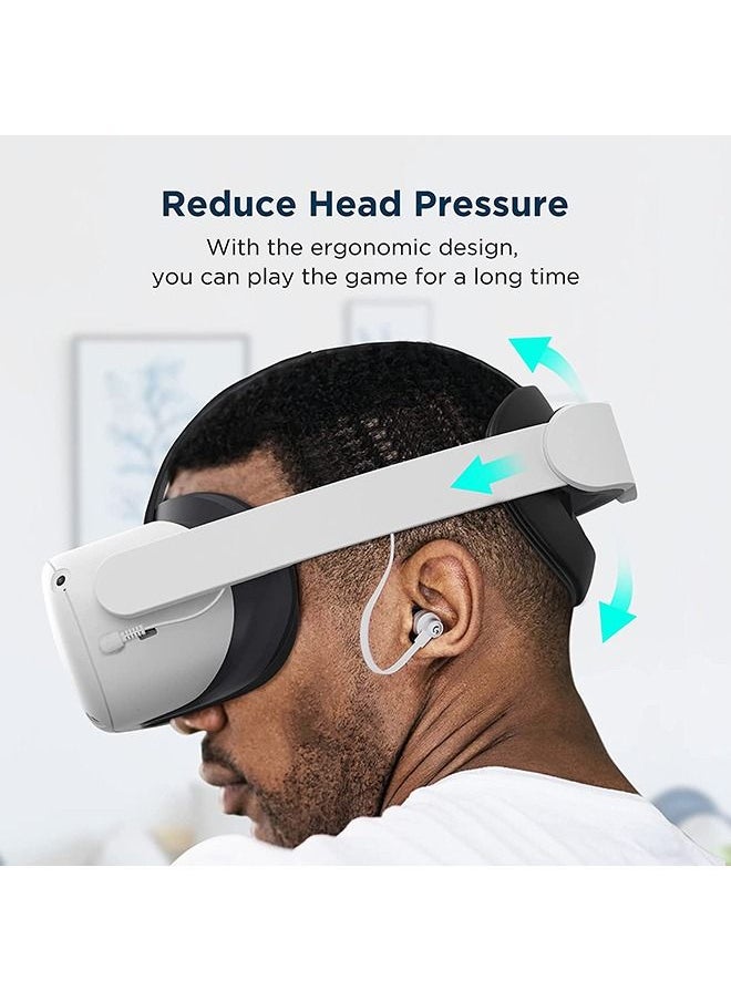 KIWI design - وسادة إسفنجية من Elite Strap متوافقة مع Meta Quest 2 - Image 1
