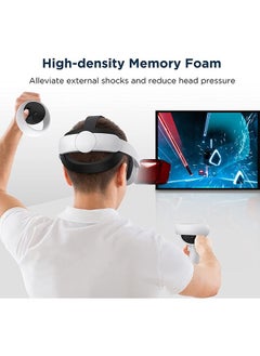 KIWI design Elite Strap Foam Pad Compatible with Meta Quest 2  - Image 2