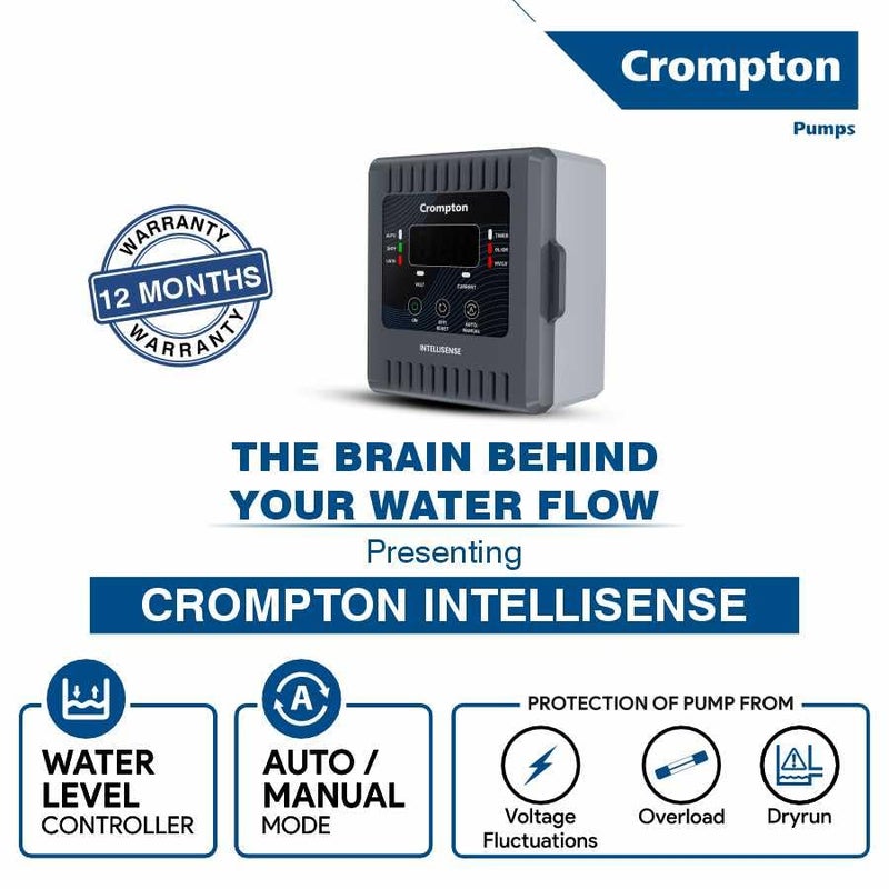 Crompton Pump Smart Panel | Automatic Water Level Controller |Control Panel| Auto/Manual Mode | 12 Months Warranty |Overhead & Underground Tanks - Image 2