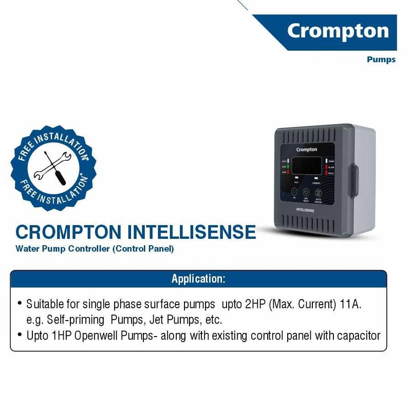Crompton Pump Smart Panel | Automatic Water Level Controller |Control Panel| Auto/Manual Mode | 12 Months Warranty |Overhead & Underground Tanks - Image 3