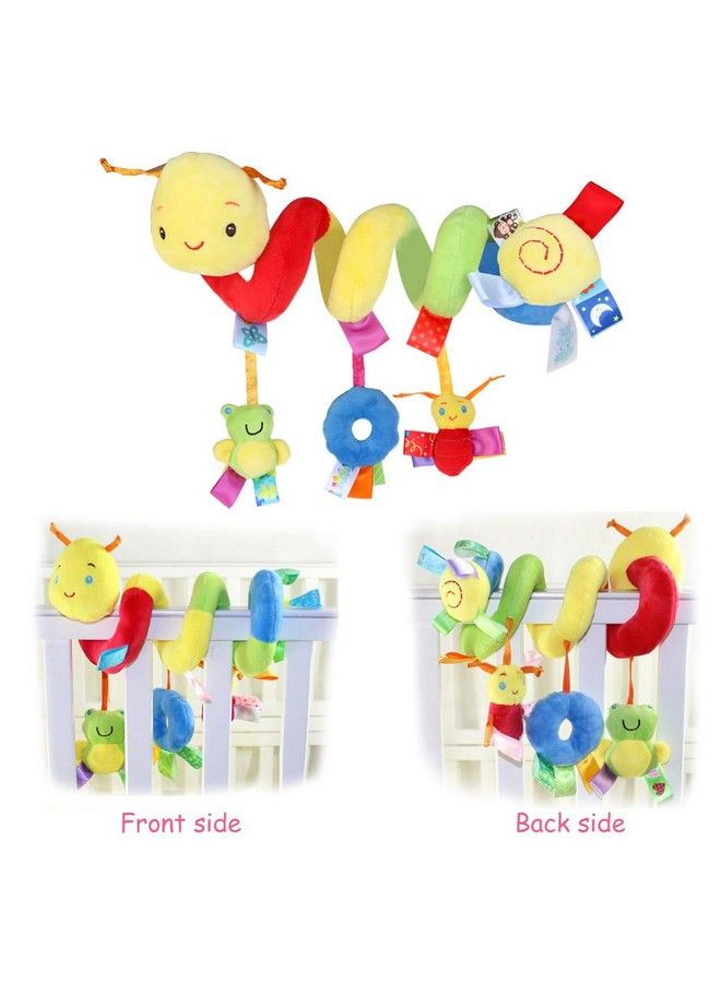 Uonlytech Baby Crib Hanging Rattles Toys Car Seat Toy Hanging Rattles Spiral Stroller Crib Cot Toy Spiral Toy Pram Hanging For Babies Boys And Girls - Image 4