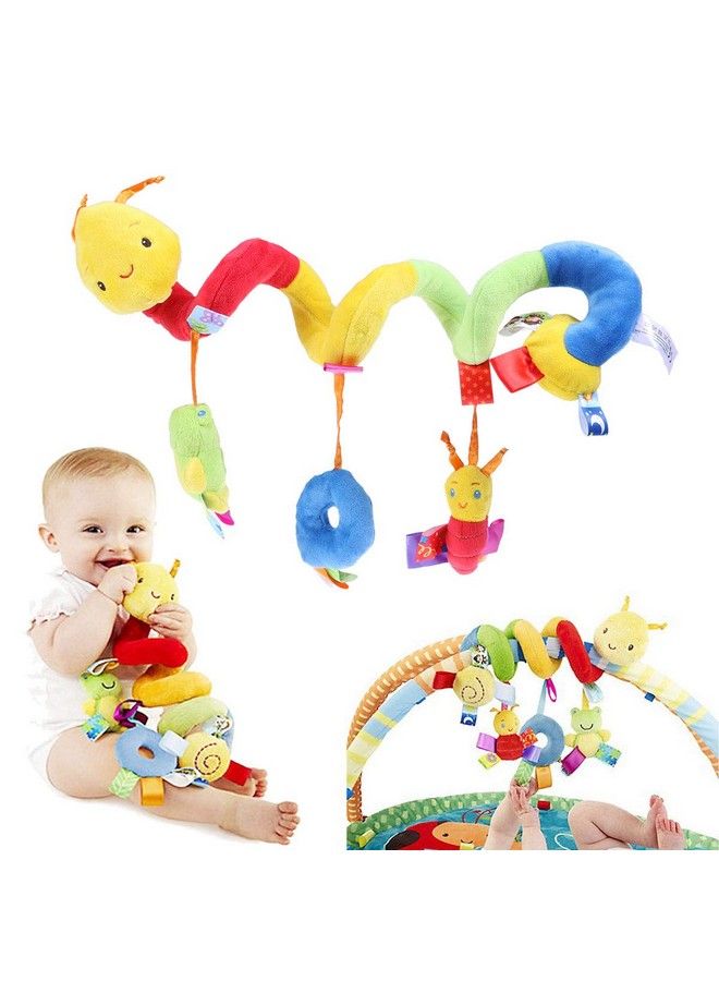 Uonlytech Baby Crib Hanging Rattles Toys Car Seat Toy Hanging Rattles Spiral Stroller Crib Cot Toy Spiral Toy Pram Hanging For Babies Boys And Girls - Image 3