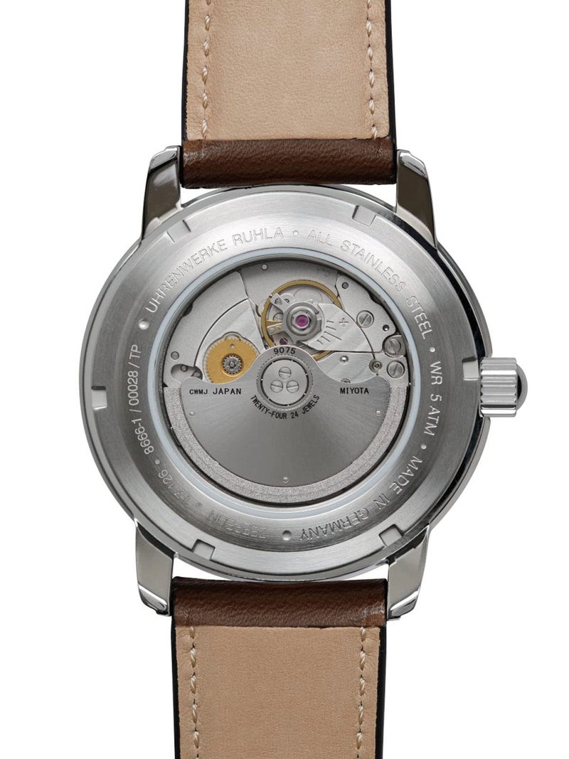 Zeppelin Leather 100 Years Ed. 1 Date|Dual Time|Gmt Analog Dial Color Silver Men'S Watch - 86661 - Image 3