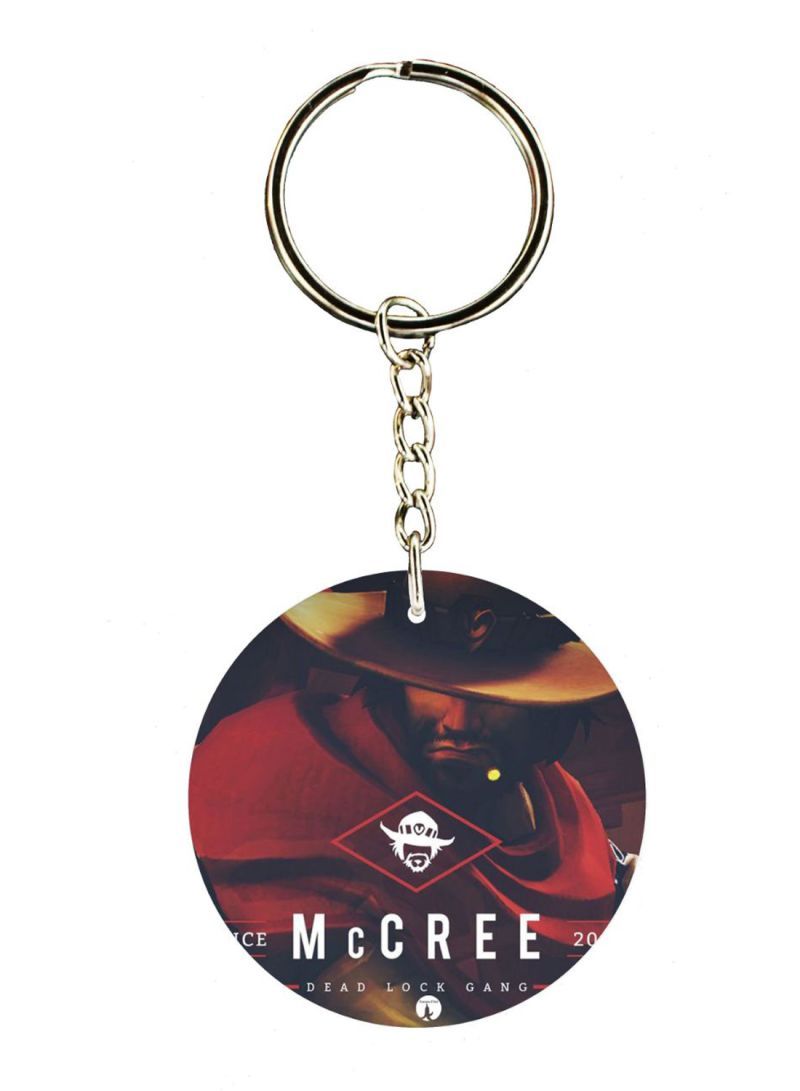 The Overwatch Video Game Printed Keychain