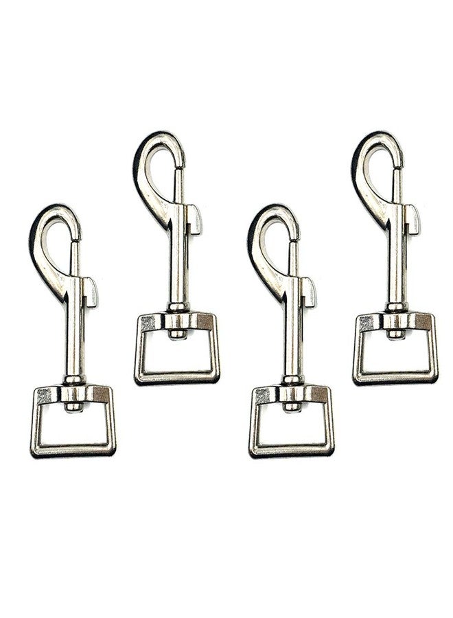 Vafon 10 Pcs Heavy Duty 2.95"x0.98" Square Eye Nickel Plated Swivel Snap Hooks Pet Buckle Trigger Clip Clasp Dog Horse Lead Keychain - Image 2