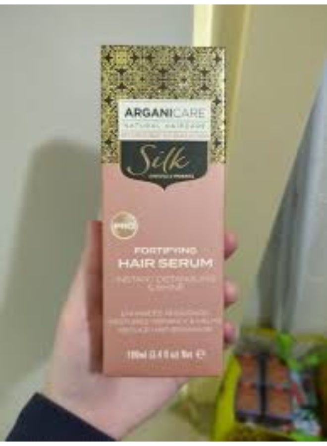 Arganicare Silk Fortifying Hair Serum 100ml - Image 2