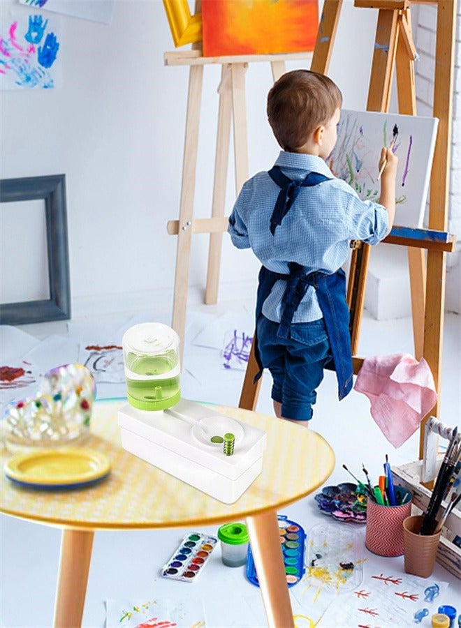 Paint Brush Cleaner Brush Rinser with Drain Water Circulation Paintbrush Scrubber Cleaner Rinser Cup for Acrylic, Watercolor, Oil and Water-Based Paints Art Supplies Paint Brush Cleaner Tool - Image 4