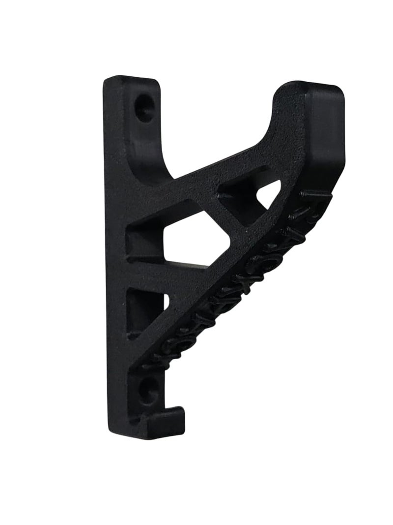 Generic Rackpack Helmet Riding Jacket Holder WallMounted Motorcycle Gear Organizer HeavyDuty Hook for Helmets Coats Backpacks Accessories SpaceSaving for Bikers  - Image 1
