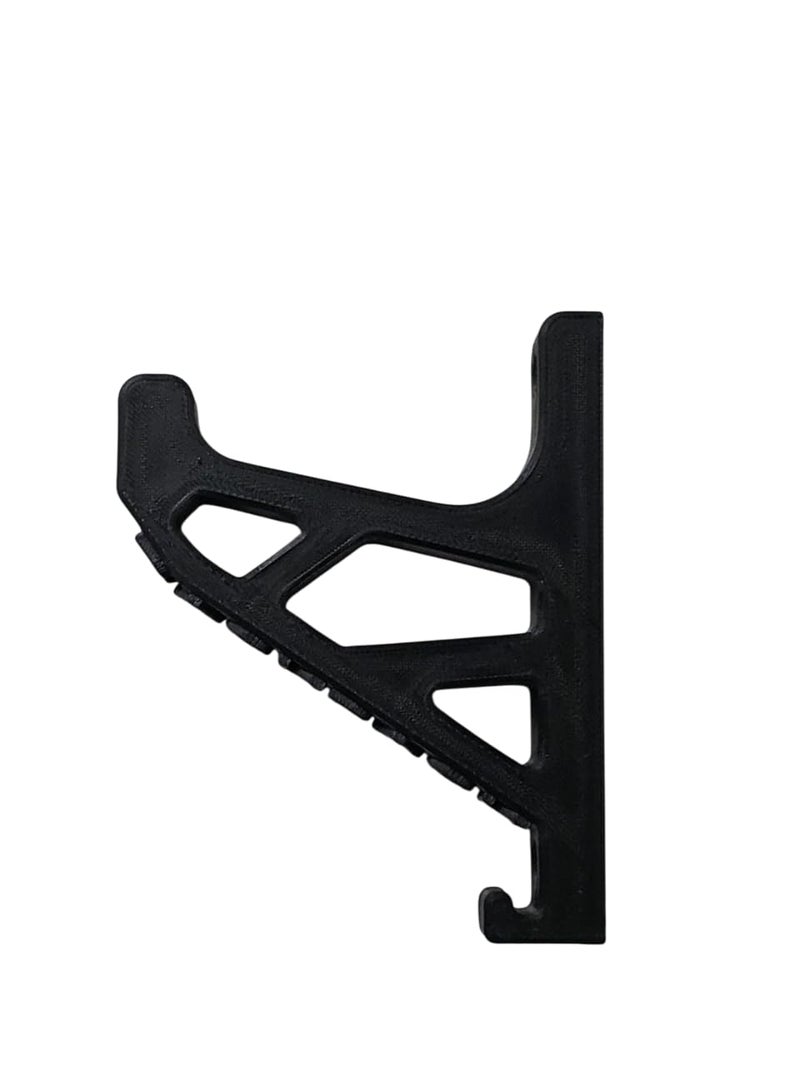Generic Rackpack Helmet Riding Jacket Holder WallMounted Motorcycle Gear Organizer HeavyDuty Hook for Helmets Coats Backpacks Accessories SpaceSaving for Bikers  - Image 2