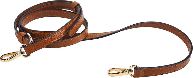 Live Up Full Grain Purse Strap Genuine Leather Replacement for Cross Body Bag Handbags - Image 1