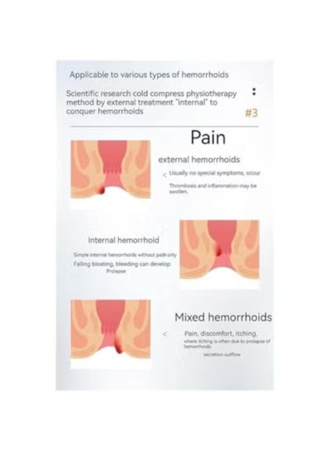 APDMP Hemorrhoid Lick Cold Compress Gel, Cold Skin Gel Hemorrhoid Cream, Fissure Cream, Hemorrhoid Relief Cream, Fast Relief of Hemorrhoids and Anal fissures, 20g (2box) - Image 3